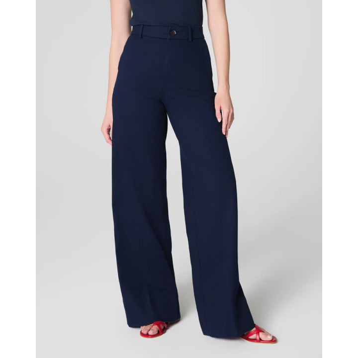 SPANXsupersmooth™ Stretch Twill Wide Leg Pant