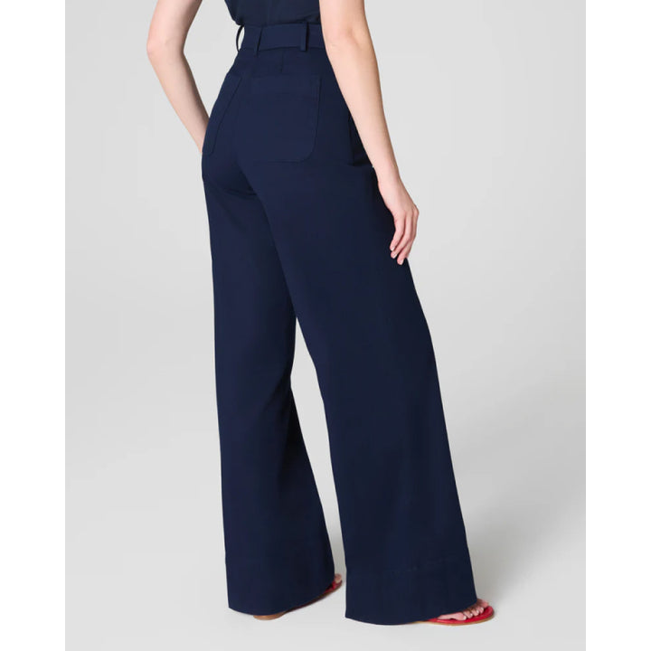 SPANXsupersmooth™ Stretch Twill Wide Leg Pant