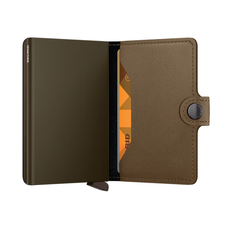 Secrid Miniwallet Matte Satin Bronze
