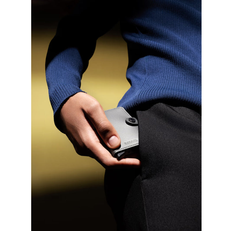 Secrid Miniwallet Matte Satin Steel