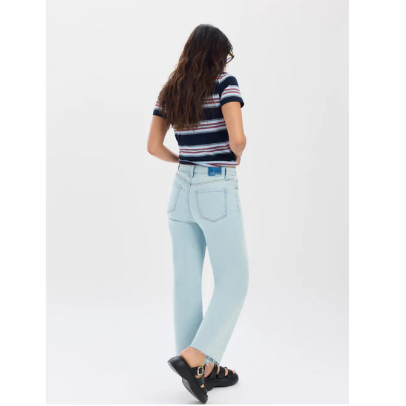 Daze Denim Pleaser High Rise Wide Ankle - Detour