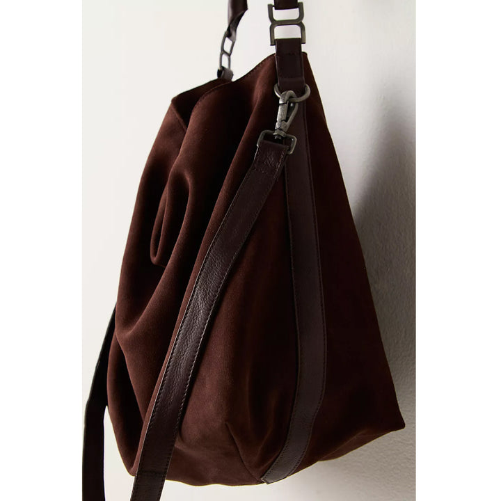 Free People Suzie Suede Slouchy Tote Bag