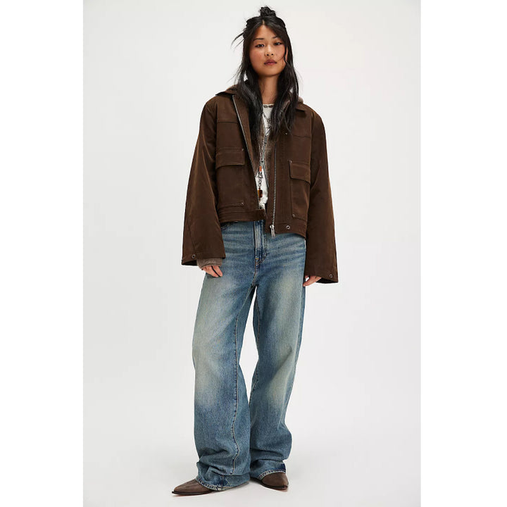 Free People Blair Vegan Suede Sierra