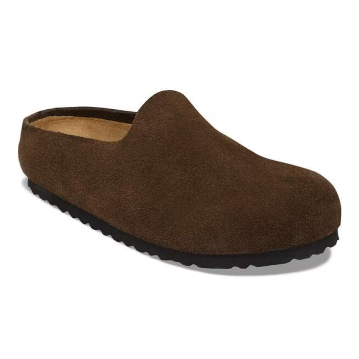 Birkenstock Amsterdam Wrapped Suede Leather - Carafe