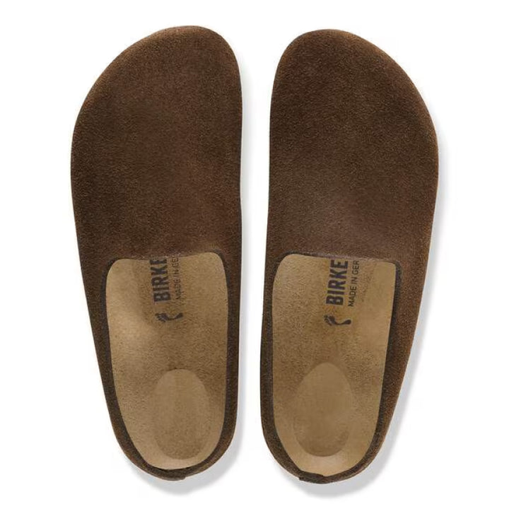 Birkenstock Amsterdam Wrapped Suede Leather - Carafe