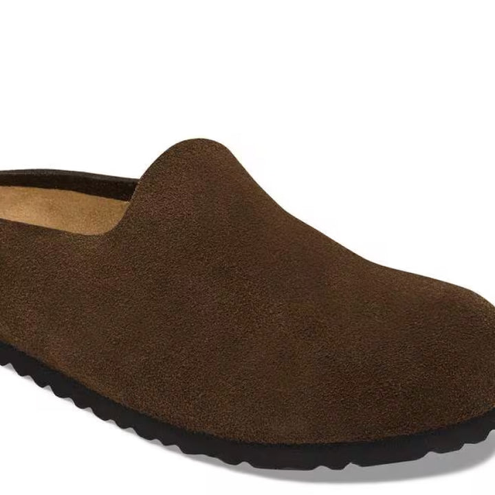 Birkenstock Amsterdam Wrapped Suede Leather - Carafe