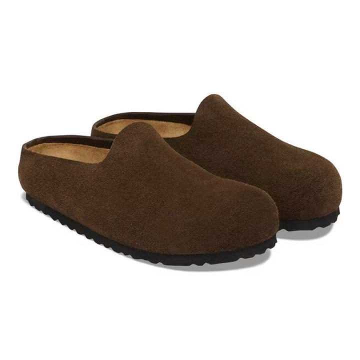 Birkenstock Amsterdam Wrapped Suede Leather - Carafe