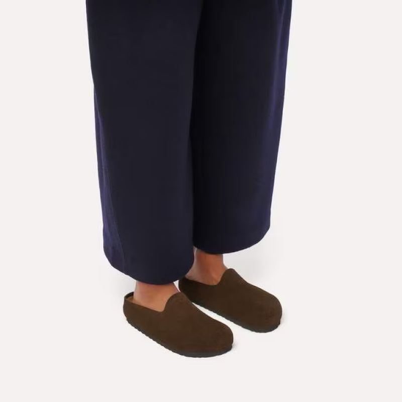 Birkenstock Amsterdam Wrapped Suede Leather - Carafe