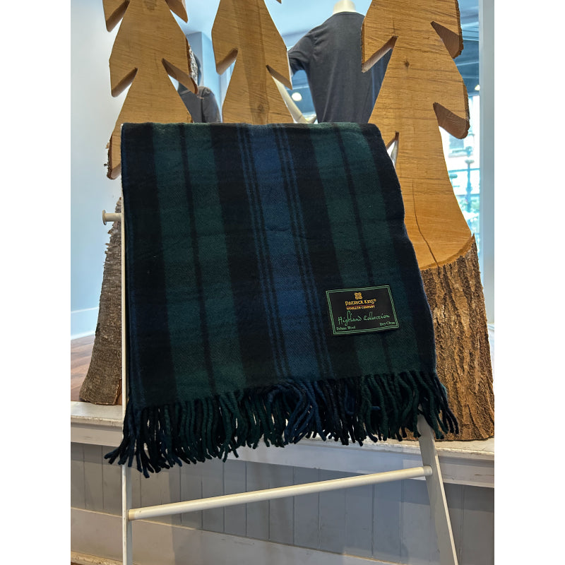 Patrick King Woollen Company - Couvertures en laine mérinos à carreaux