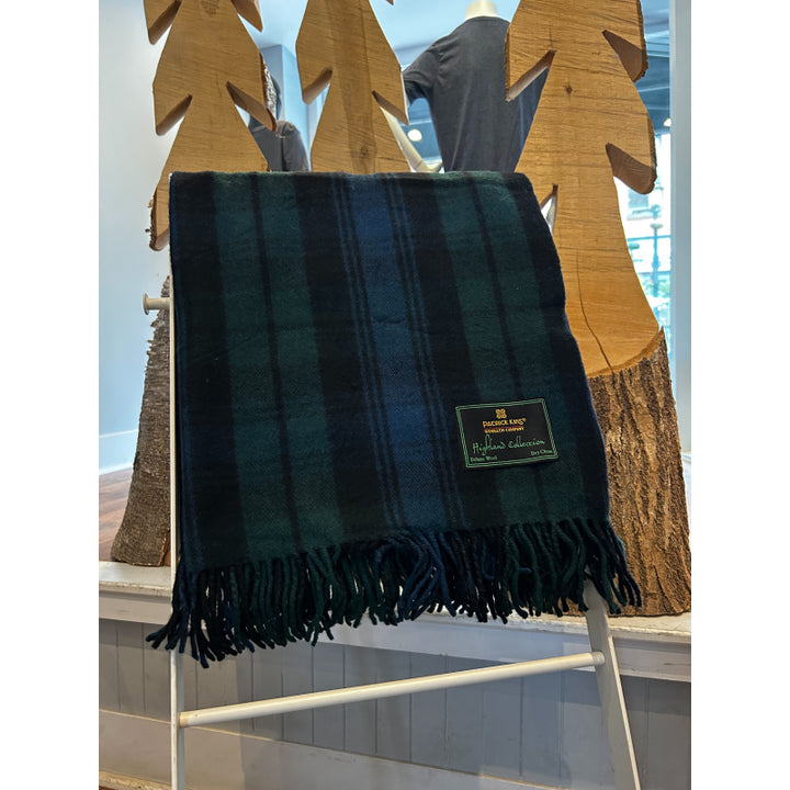 Patrick King Woollen Company - Couvertures en laine mérinos à carreaux