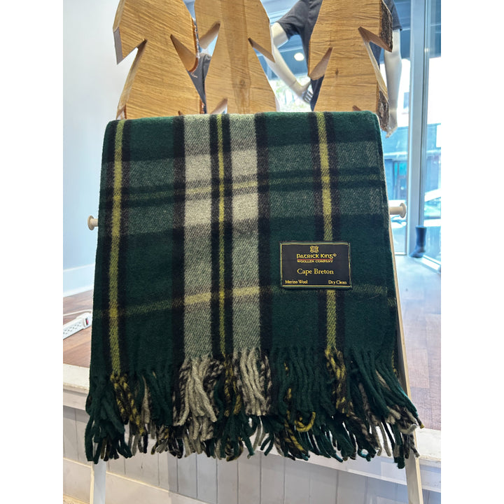 Patrick King Woollen Company - Couvertures en laine mérinos à carreaux