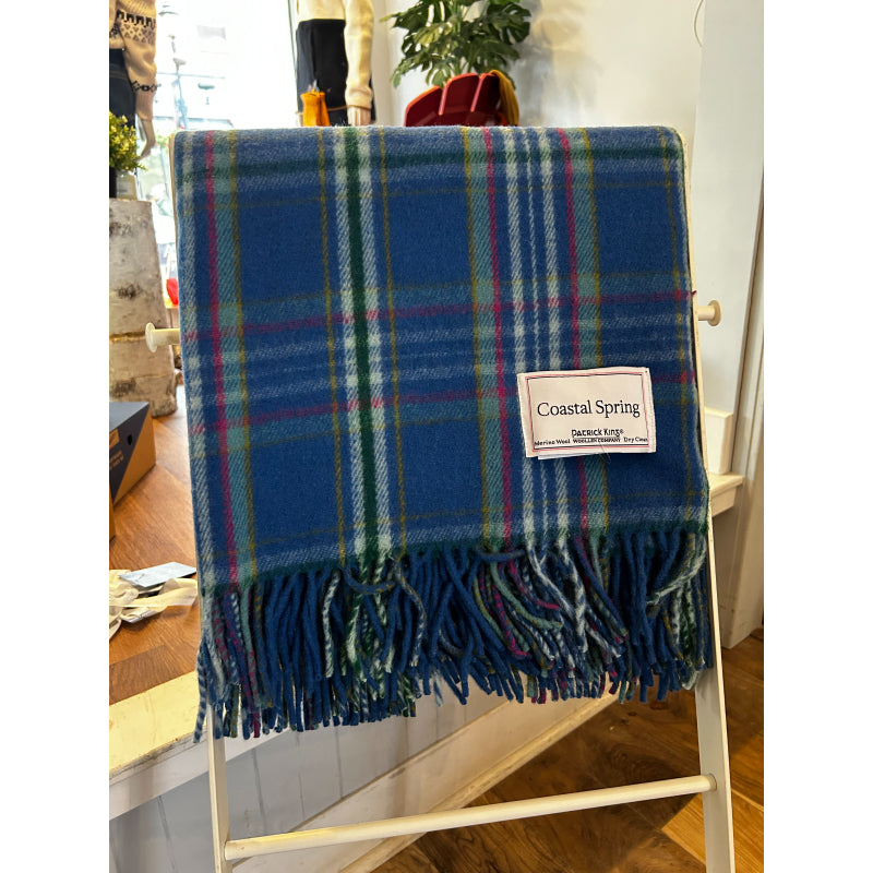 Patrick King Woollen Company - Couvertures en laine mérinos à carreaux