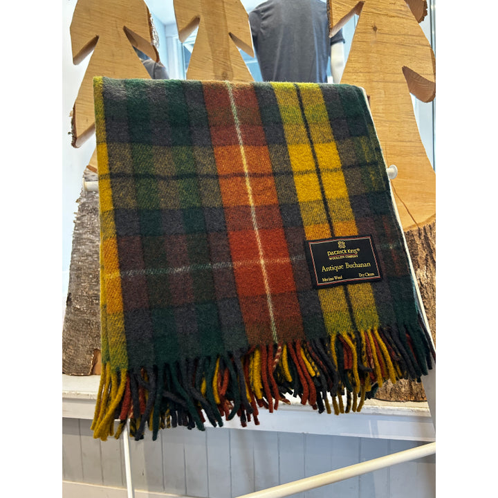 Patrick King Woollen Company - Couvertures en laine mérinos à carreaux