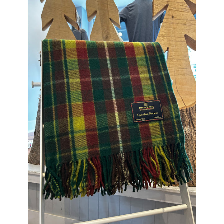 Patrick King Woollen Company - Couvertures en laine mérinos à carreaux