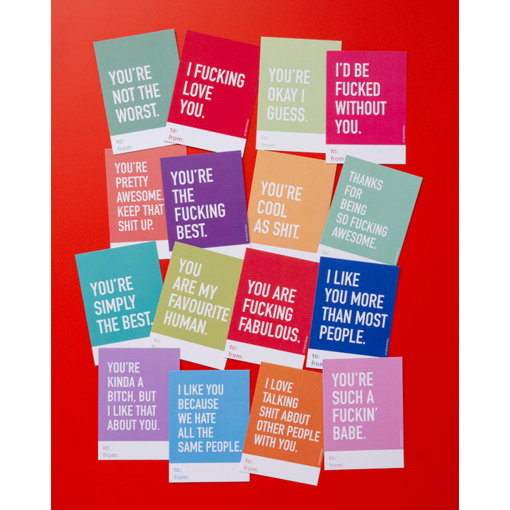 Cartes Élégantes - Mots Doux - Collection Adulte