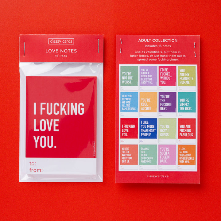 Cartes Élégantes - Mots Doux - Collection Adulte