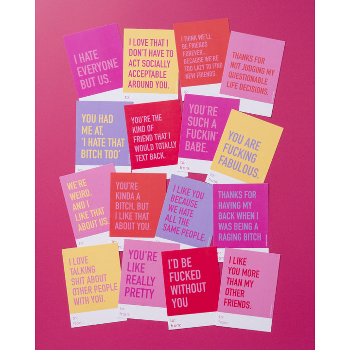Classy Cards - Mots doux - Collection Meilleure amie