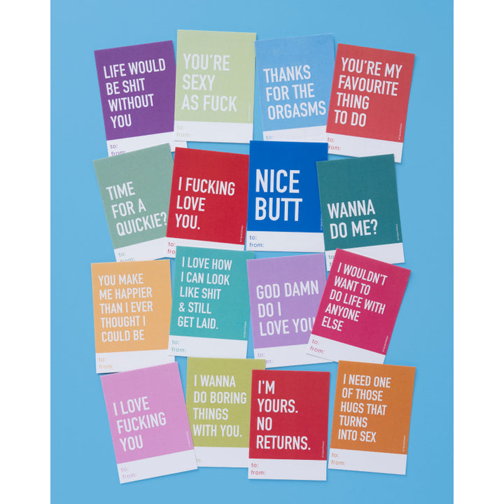 Cartes Chics - Mots Doux - Collection Couple