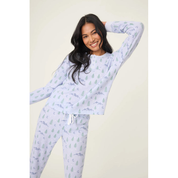 Ensemble de pyjama PJ Salvage Ski Jammie Classics motif rêves de montagne