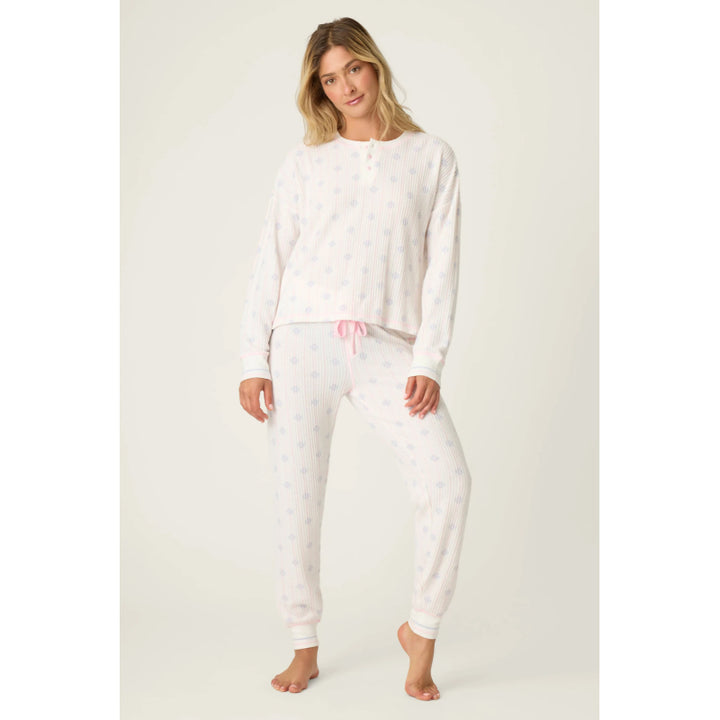 Ensemble de pyjama PJ Salvage Ski Jammie Classics Snowflake Wishes