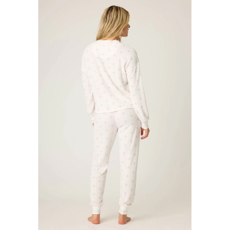 Ensemble de pyjama PJ Salvage Ski Jammie Classics Snowflake Wishes