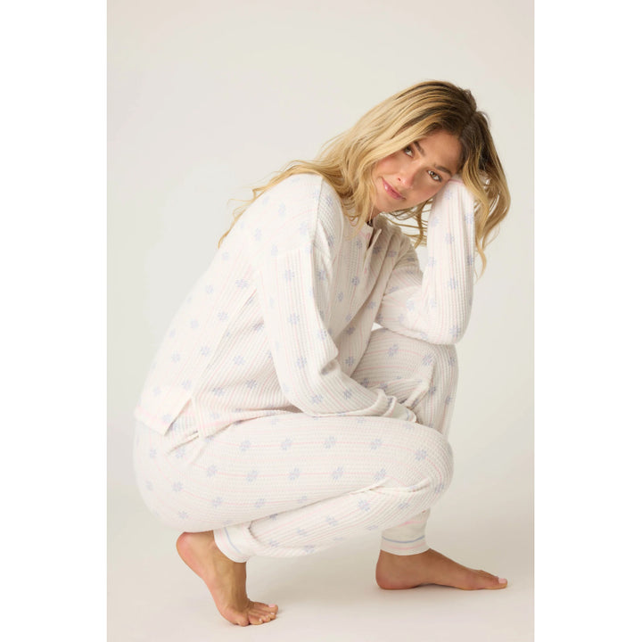 Ensemble de pyjama PJ Salvage Ski Jammie Classics Snowflake Wishes