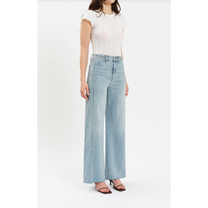 Daze Denim Far Out Taille Haute Jambe Large - Hot Streak