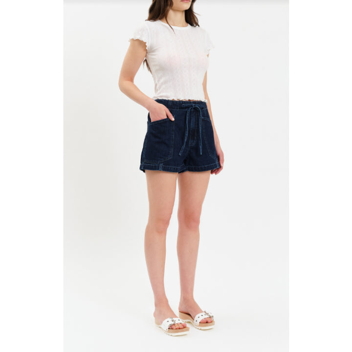 Short Catalina Daze Denim avec cordon de serrage