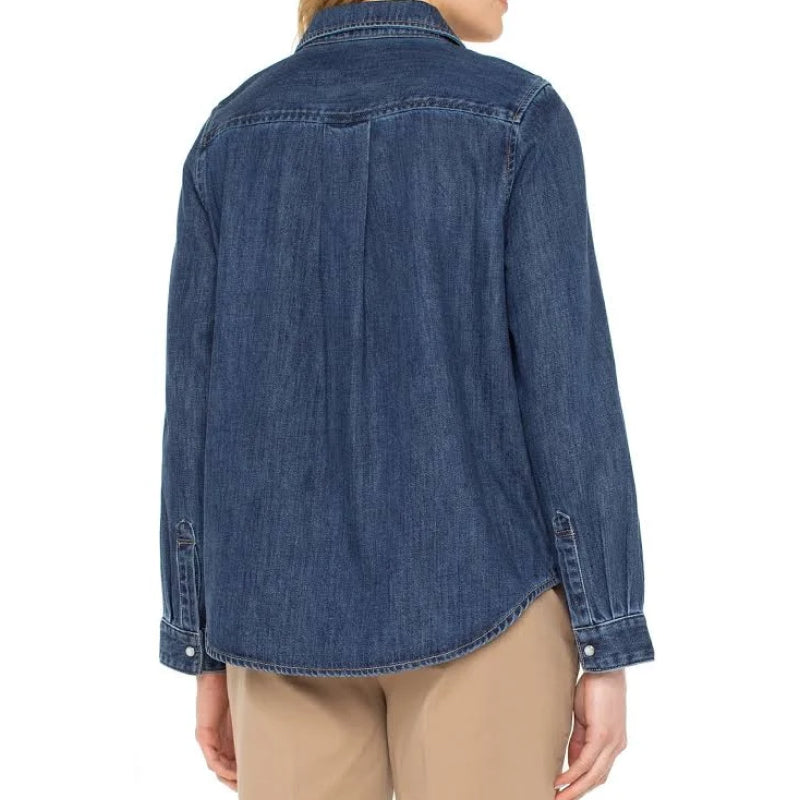 Chemise boutonnée avec poches Liverpool
