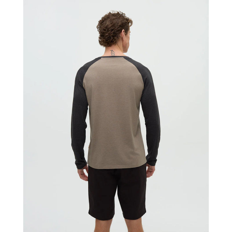 Tentree Pull à manches longues Henley classique pour homme