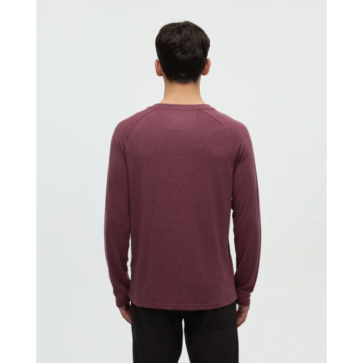 Tentree Pull à manches longues Henley classique pour homme