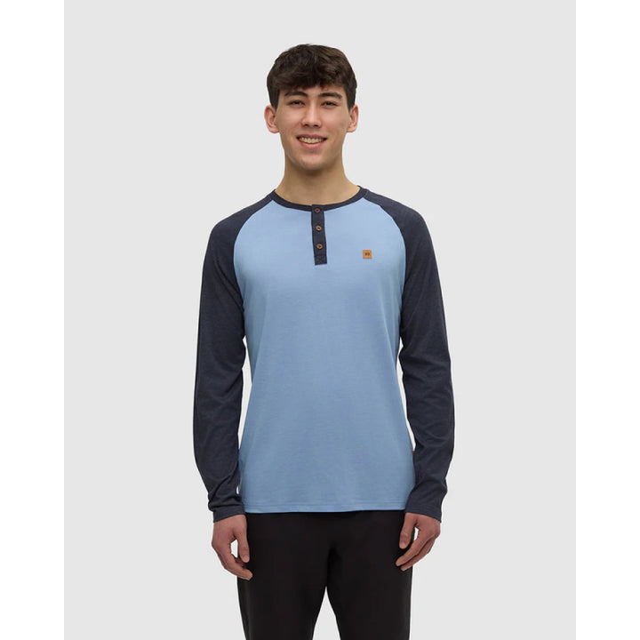Tentree Pull à manches longues Henley classique pour homme