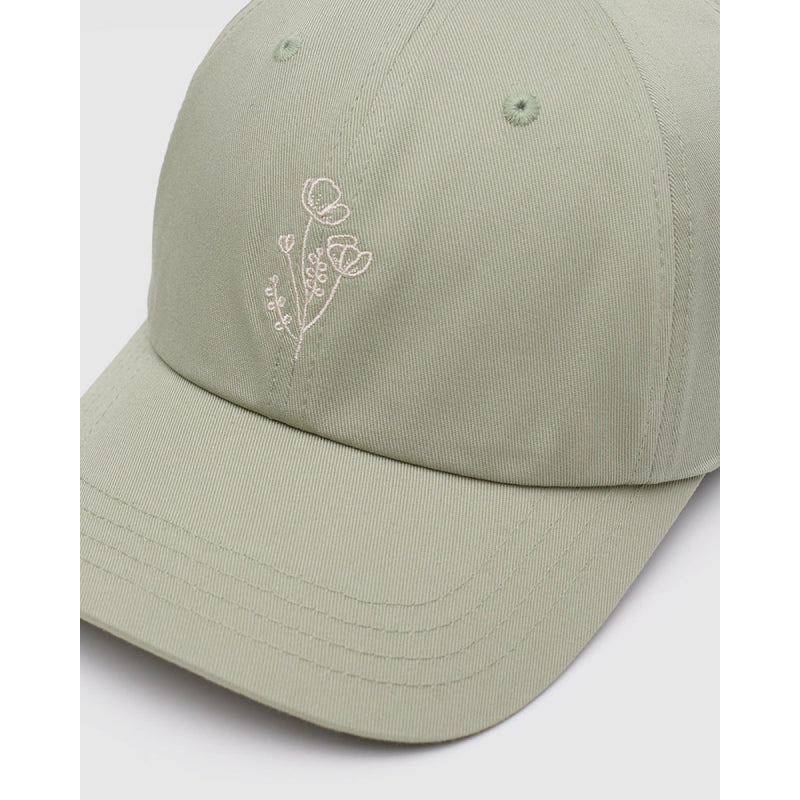 Casquette Tentree Peak brodée de fleurs