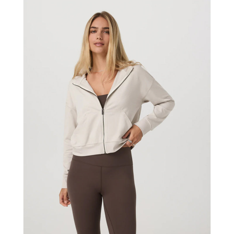 Sweat à capuche zippé Vuori Halo Modern pour femme