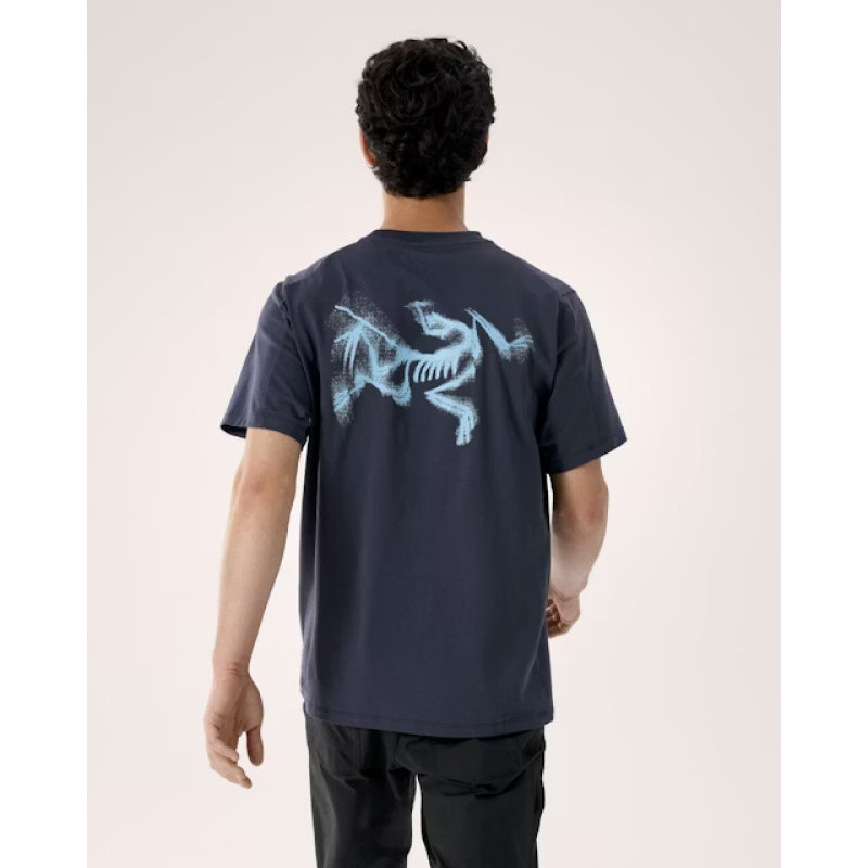 Chemise à manches courtes en coton Arc'teryx Kragg SL Blurred Bird pour homme