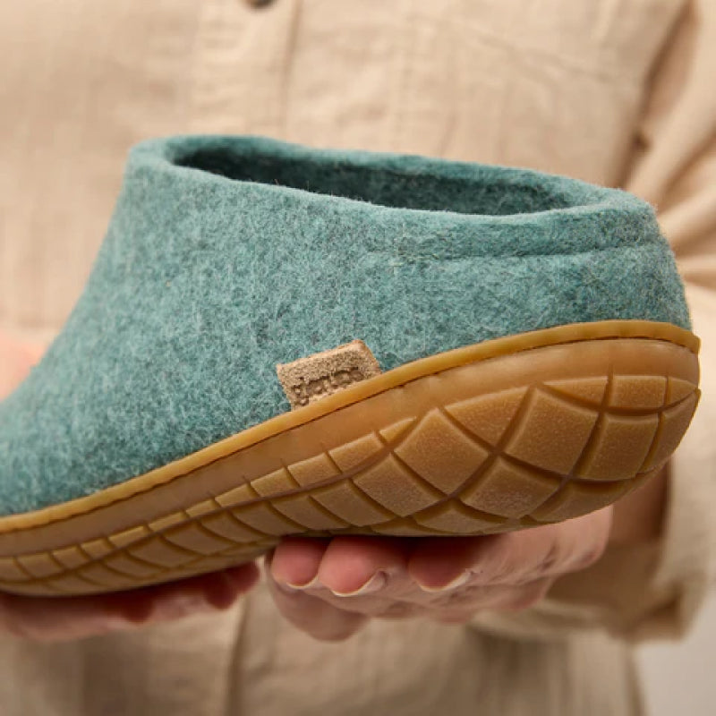 Glerups Slip-On - Miel Caoutchouc - Mer du Nord