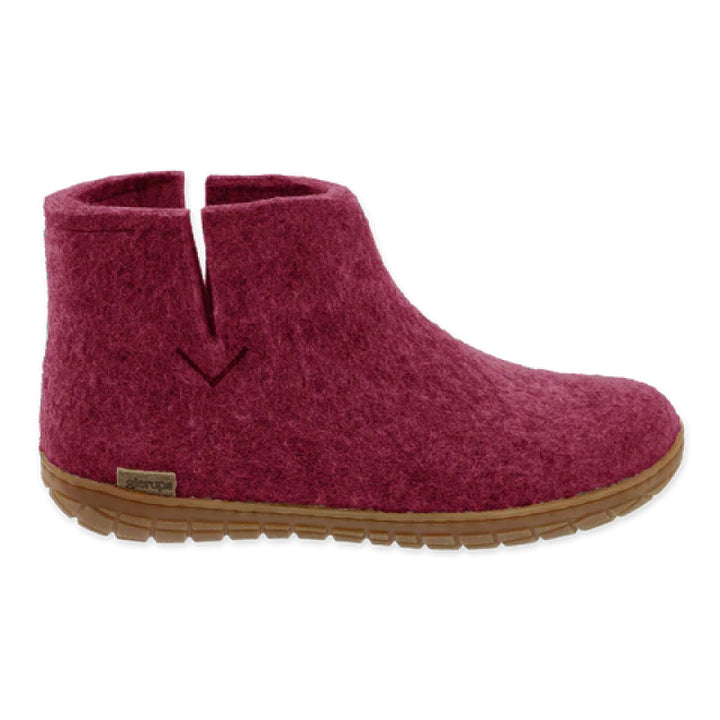 Glerups Boot - Honey Rubber - Cranberry