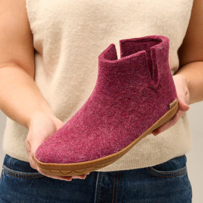Glerups Boot - Honey Rubber - Cranberry