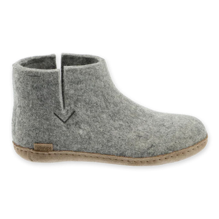 Botte Glerups - Cuir - Gris