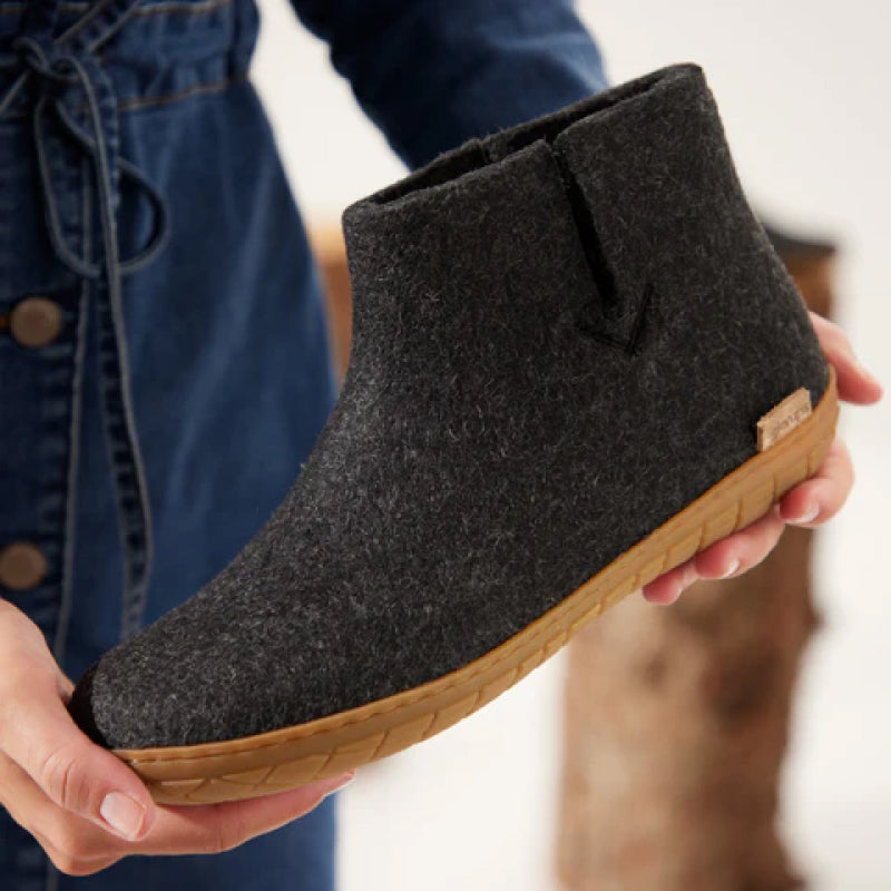 Glerups Boot - Honey Rubber - Charcoal