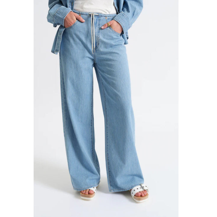 Daze Denim Madison Taille mi-haute Jambe large - Whimsy