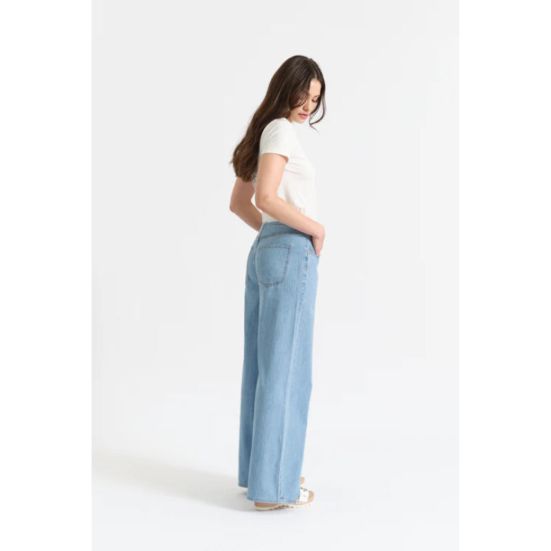Daze Denim Madison Taille mi-haute Jambe large - Whimsy