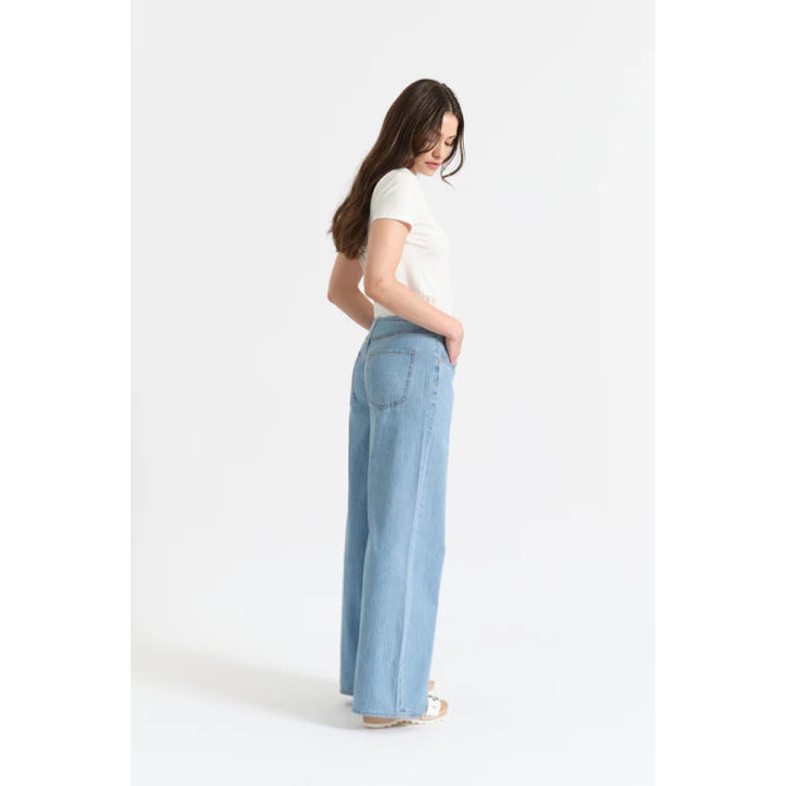 Daze Denim Madison Taille mi-haute Jambe large - Whimsy