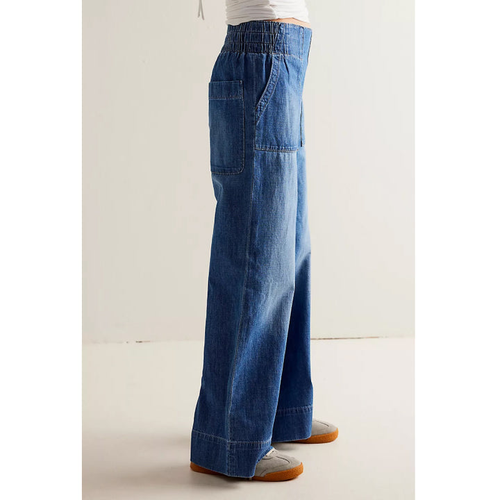 Free People Breezy Denim Pull-On