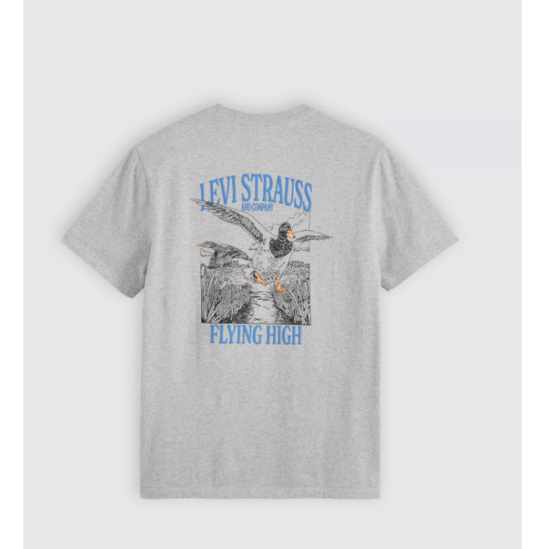Levi's T-shirt graphique à col rond pour hommes 
