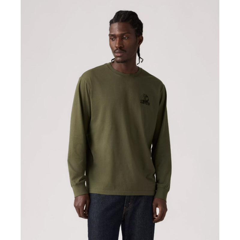 T-shirt graphique à manches longues pour homme Levi's Archival Western