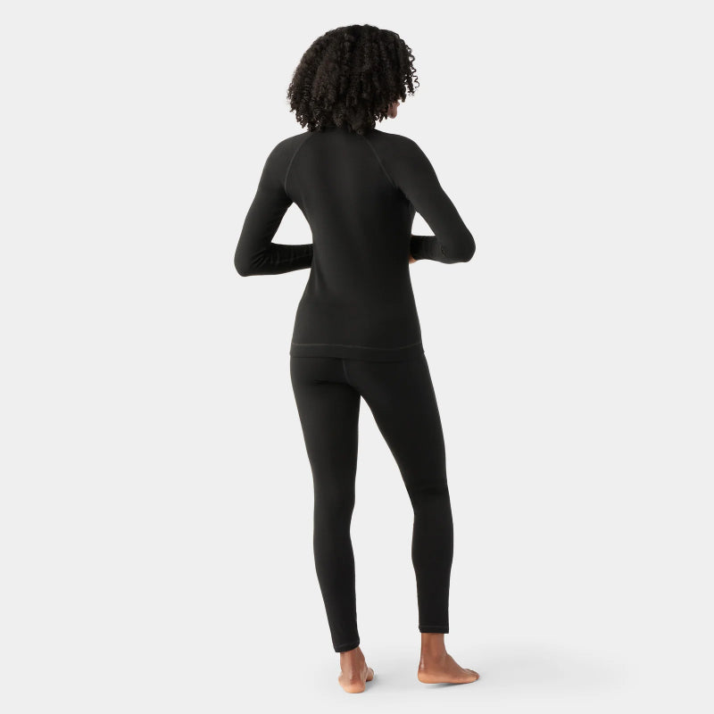 Haut technique 1/4 zippé Smartwool Classic Thermal Merino pour femme, en boîte