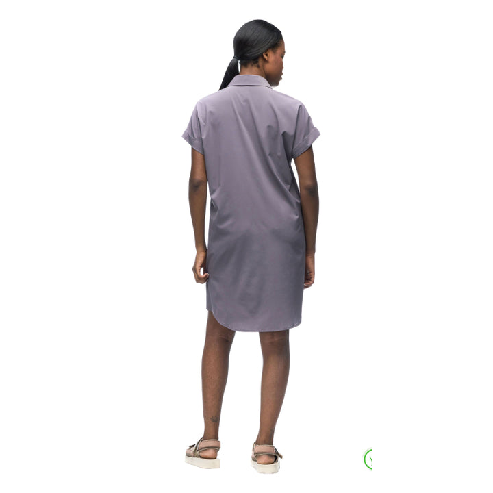 Indyeva Frivol robe chemise à manches courtes longueur genou