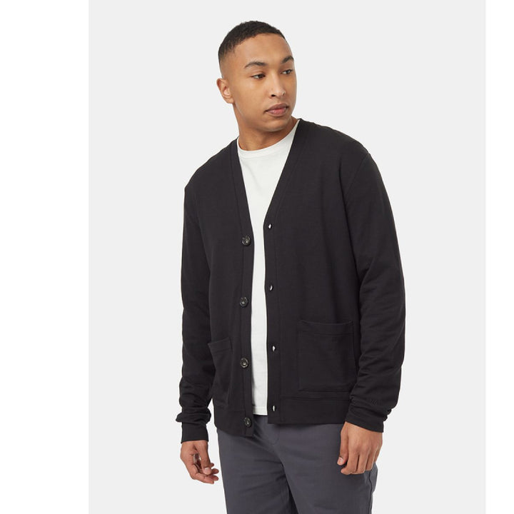 Tentree Men's SoftTerry Light Button Front Cardigan