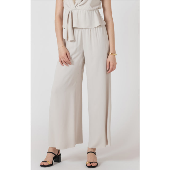 Pantalon ample fluide noir